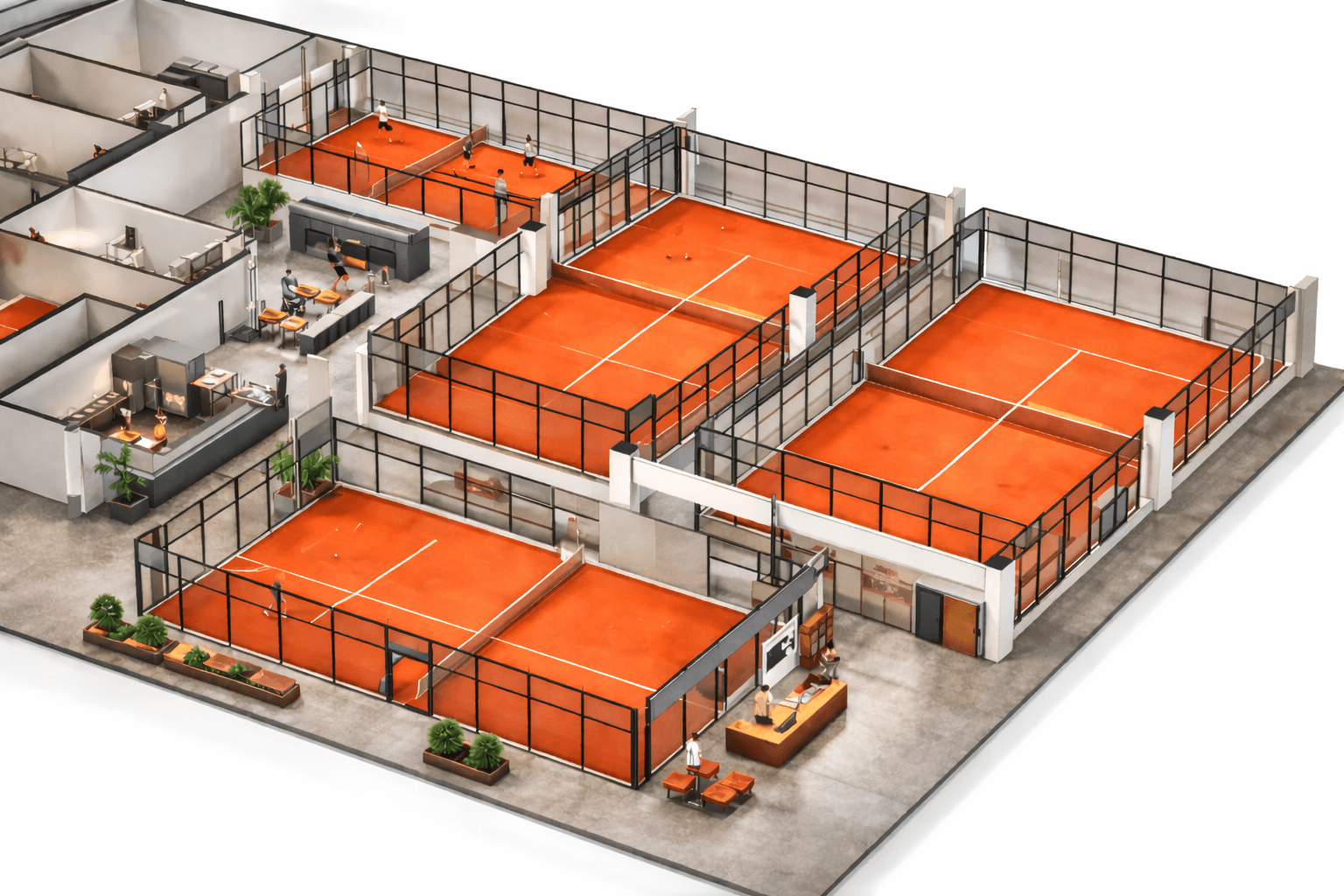 Аренда кортов